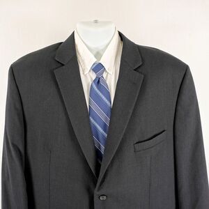 Pronto Uomo Platinum Wool Gray 2‎ Button Blazer 48R Or Slim Fit 50R